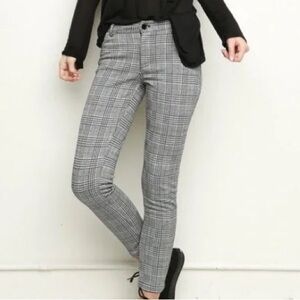 Brandy Melville plaid skinny pants